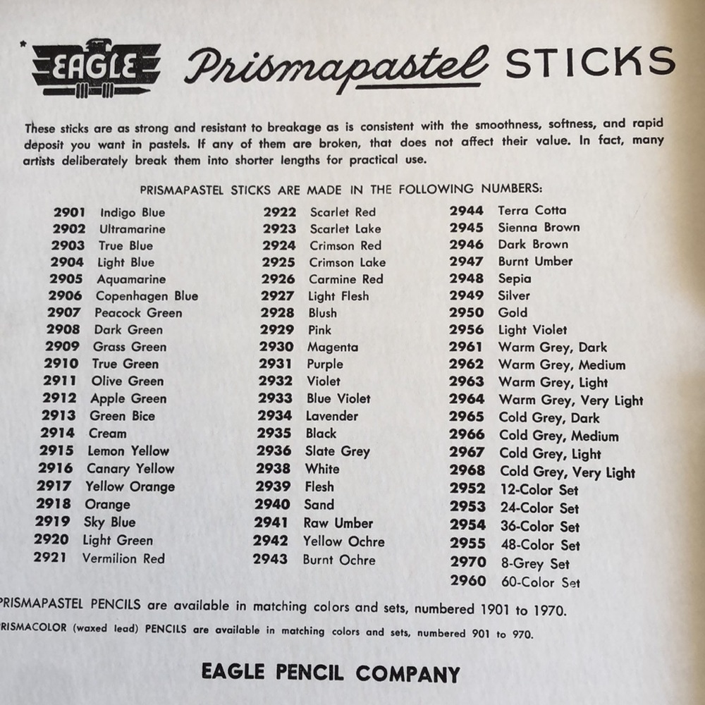 NWT Vintage Eagle Prismapastel sticks - Picture 4 of 9